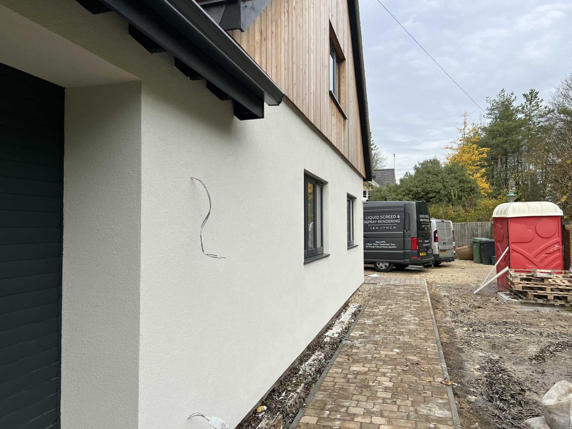 Spray Render Specialists In Leicester | J & H Lynch | Silicone Based ...