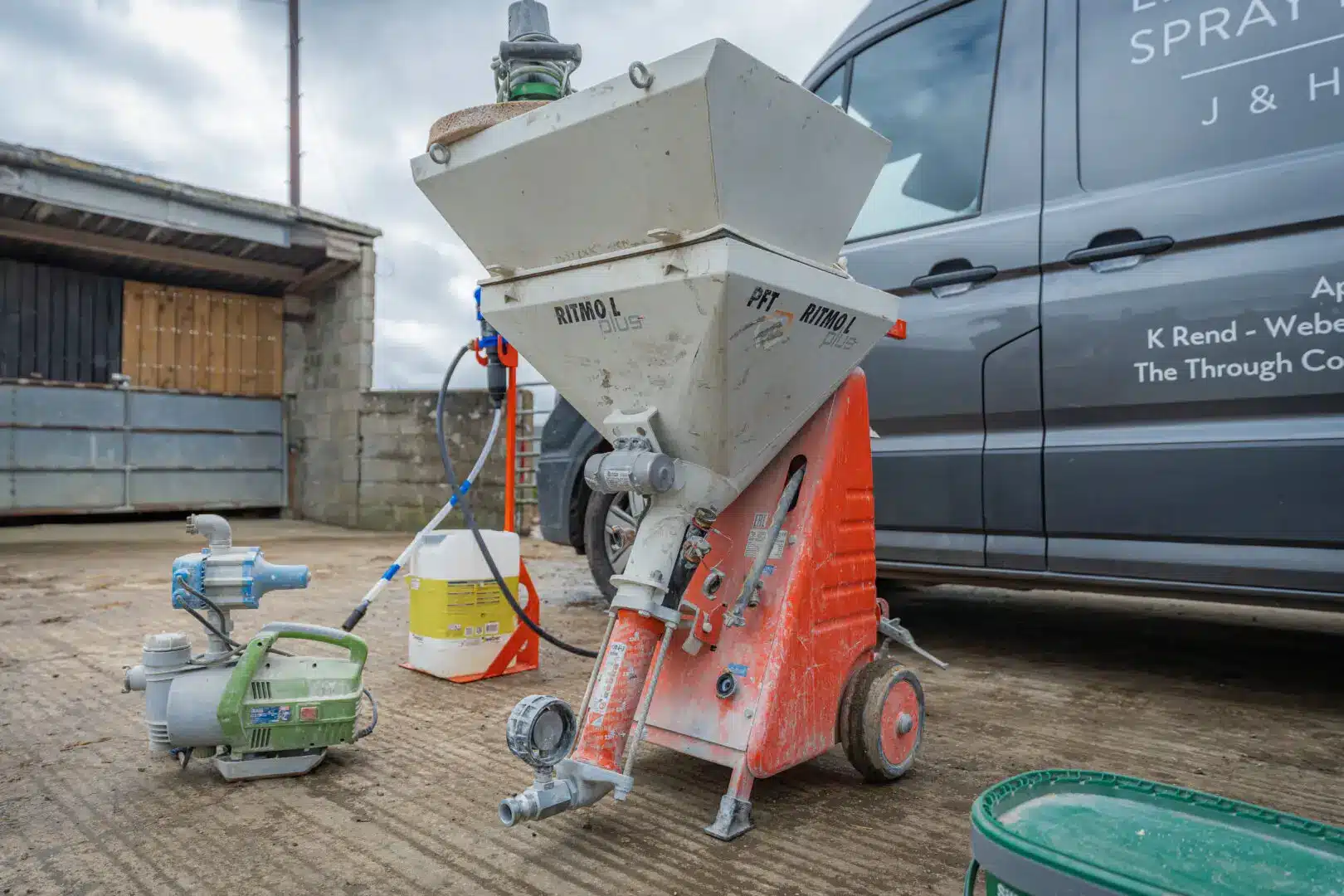 Equipment Review – Ritmo L Plus B4-2 Plastering Machine